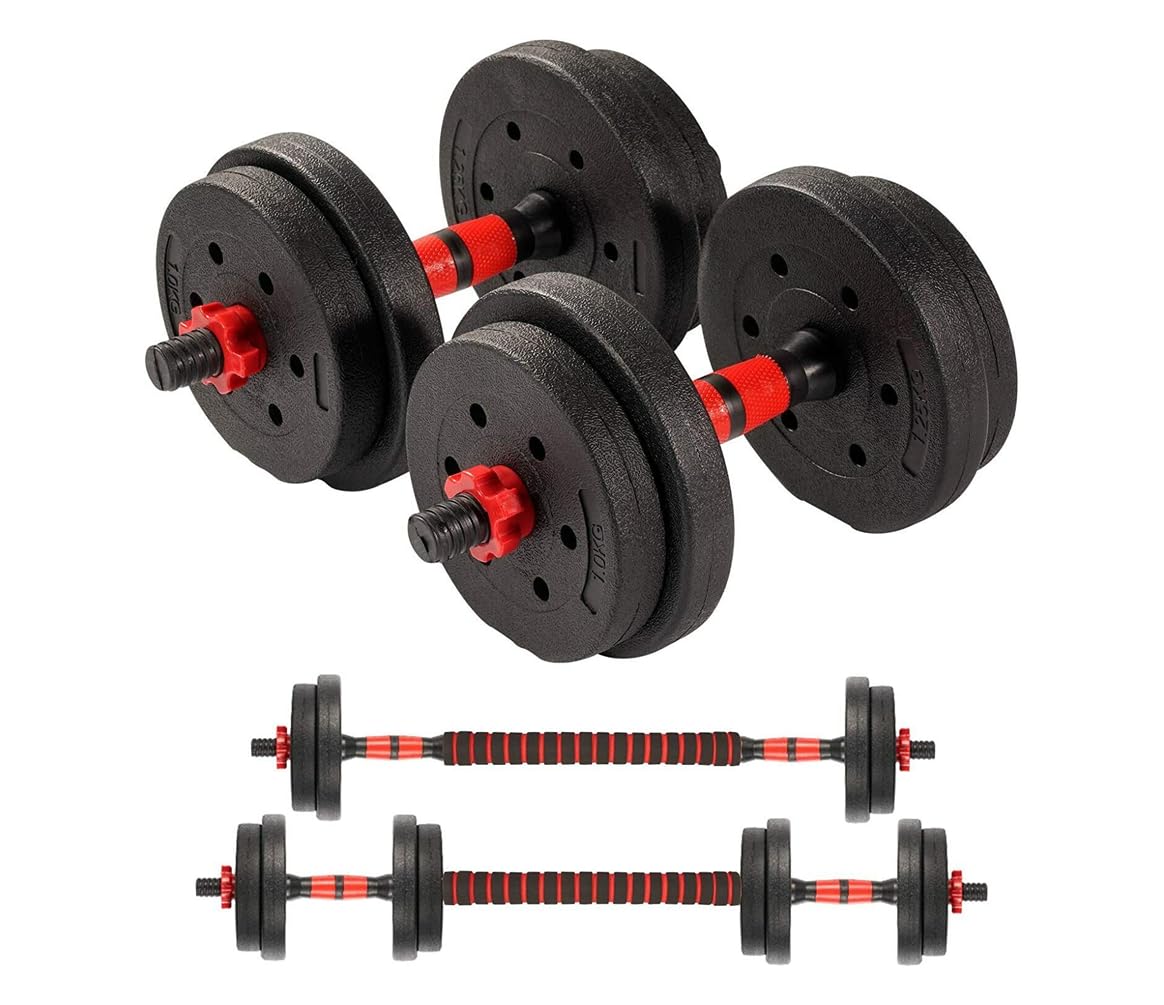 Set Manubri Palestra Regolabili Componibili Fitness Casa Multifunzione Allenamento Completo 10 Kg Adatto Uomini Donne Allenamento Palestra Completo Versatile