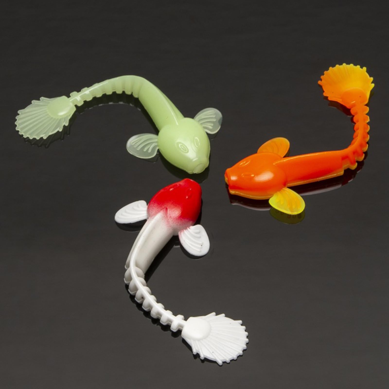 Appâts de pêche, 6 pièces Simulation Loach appâts Souples leurres de Natation Souples leurres à coulage Lent leurres de pêche Loach Souple appâts de pêche Souples(Red Head White)