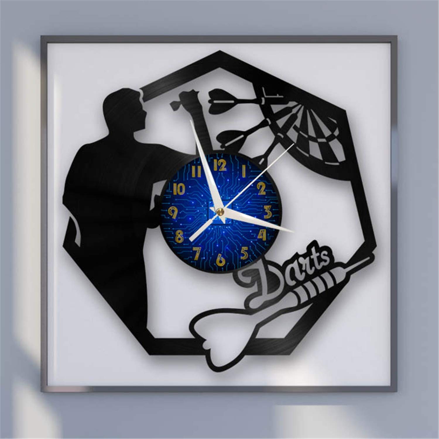 Horloge murale MDF pour sublimation - Disque vinyle | GADGETS Horloge murale MDF pour sublimation - Disque vinyle | GADGETS