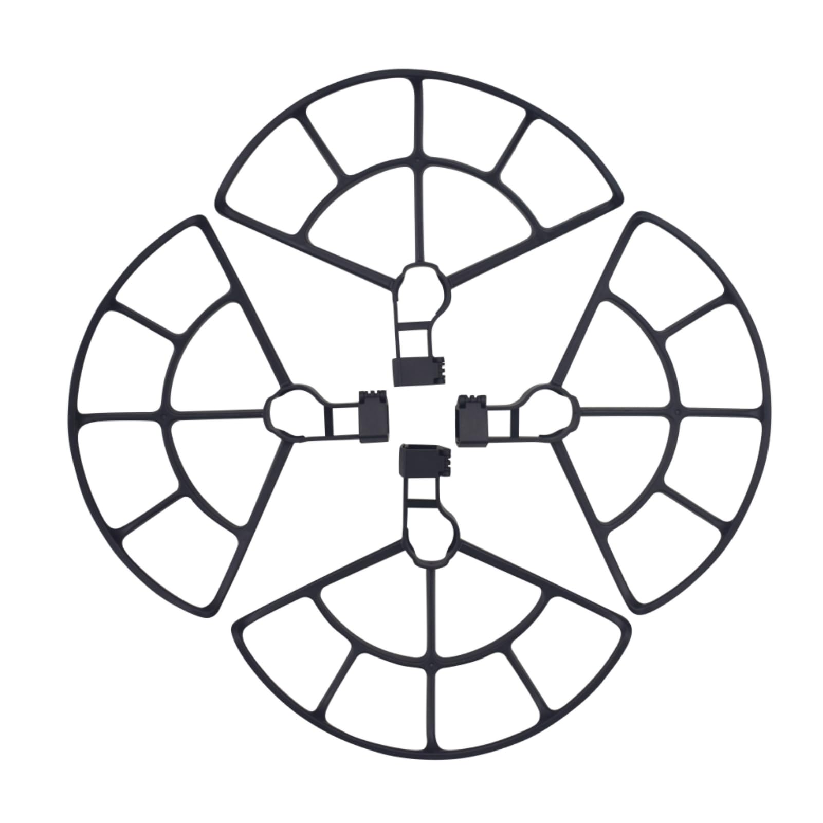 ZYGY 4pcs Protective Rings for HS360S Drone Protective Cover RC Quadcopter Crash Rings Guard Propeller Accessories