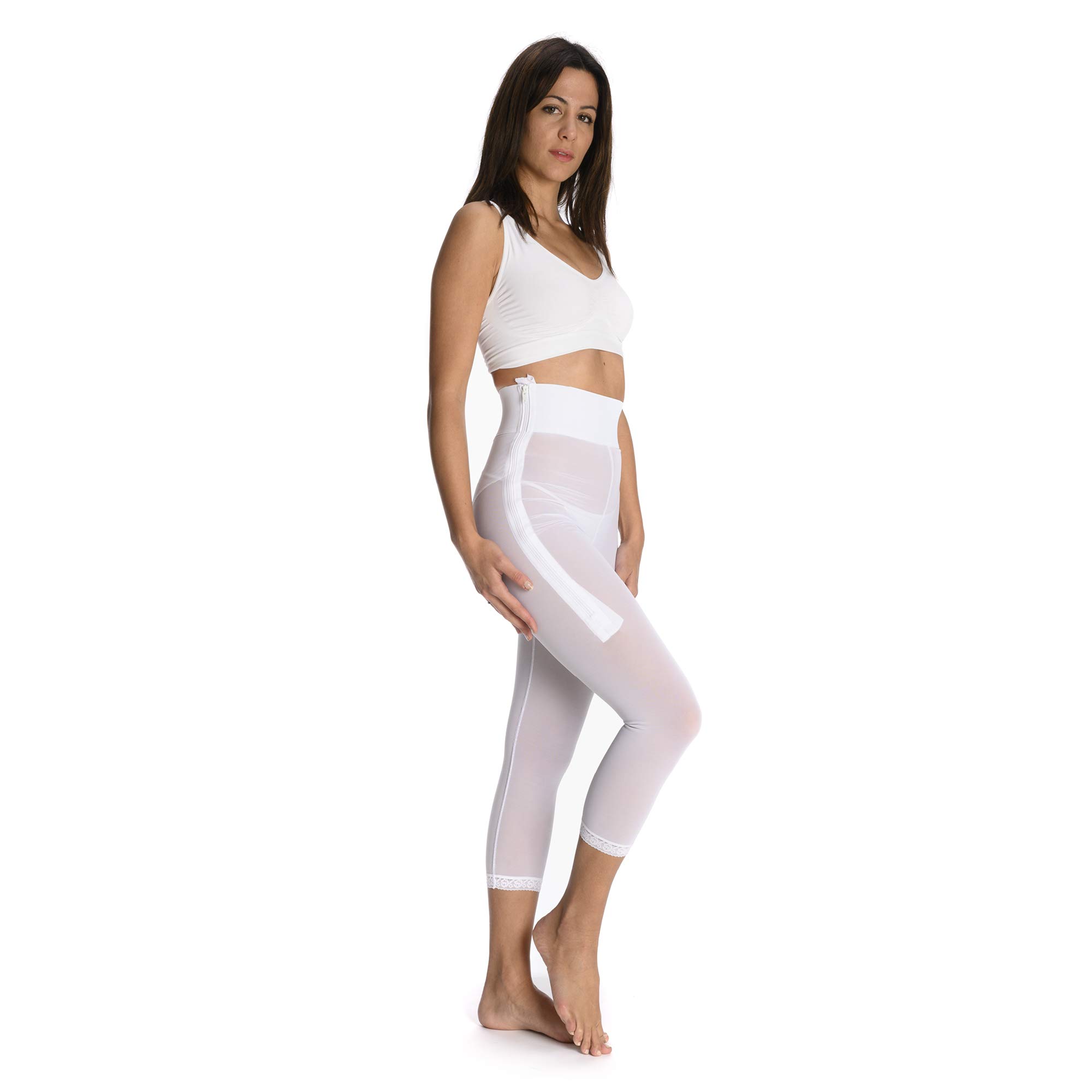 SCUDOTEX Guaina Lipos Bermuda, Bianco, Taglia