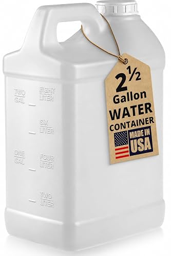 kitchentoolz 2.5 Gallon Water Jug & Used Oil Container