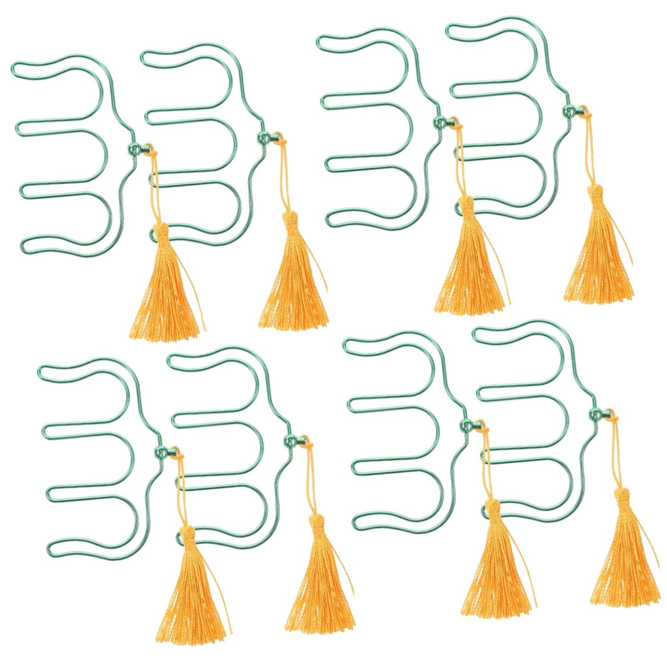 Toyvian 4 Set Di Porta Spartiti Musicali Porta Spartiti in Metallo Morsetto Per Spartiti Musicali Facile Da Usare 2 Pezzi * 4