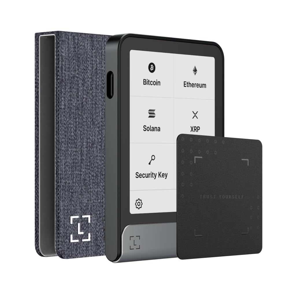 Amazon.com: Ledger Flex - Crypto Touchscreen Signer - securely Manage All  Your Digital Assets and Identity via The Ledger Wallet app (Graphite +  Magnet Folio) : Office Products