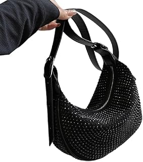 Bolsa Tiracolo Feminina Com Rebites Bolsa De Ombro Feminina Bolsa De Ombro Combinando Com Strass Bolsa De MãO Com Strass Bolsa Mensageiro Feminina Bolsa Com Strass Com Rebite Para Mulheres Bolsa De