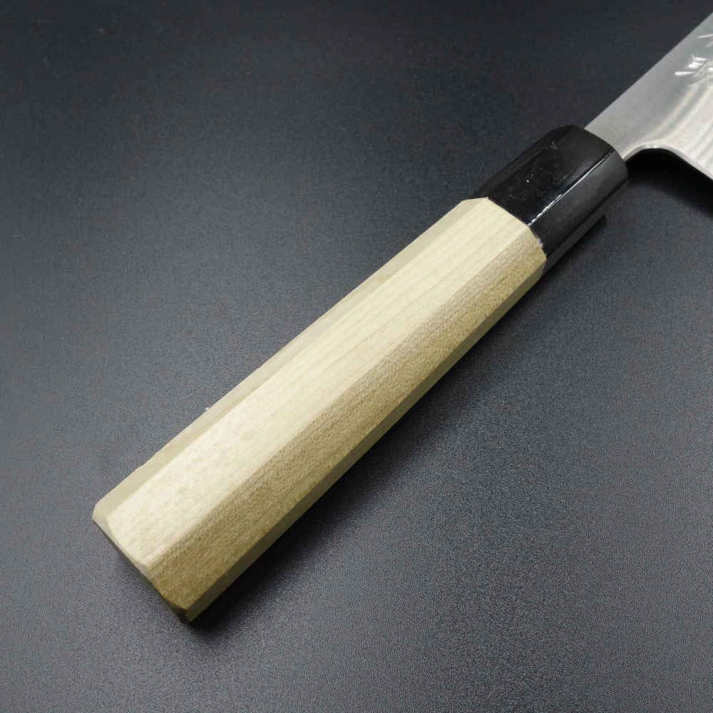 Amazon｜仙助 牛刀包丁 越前打刃物 銀三 水牛八角柄 (牛刀包丁