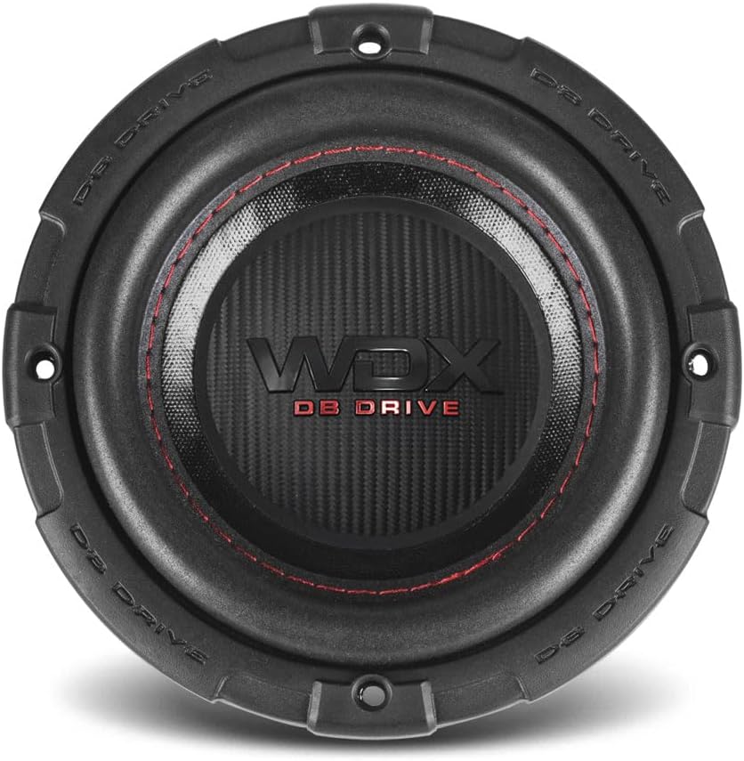 Davant view of the DB Drive WDX8G2.4 8-inch subwoofer