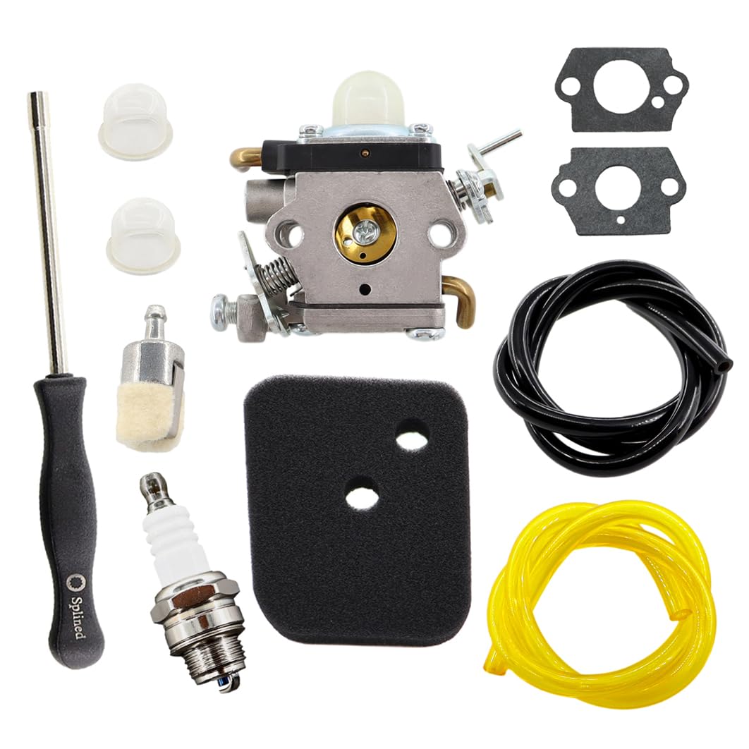 MCHNIC Carburetor Air Filter Tool Kit for Husqvarna 122HD45 122HD60 522HD60S 522HDR60S, Jonsered HT2223T HT2218 Hedge Trimmer # 523012401 596658301 Carburettor