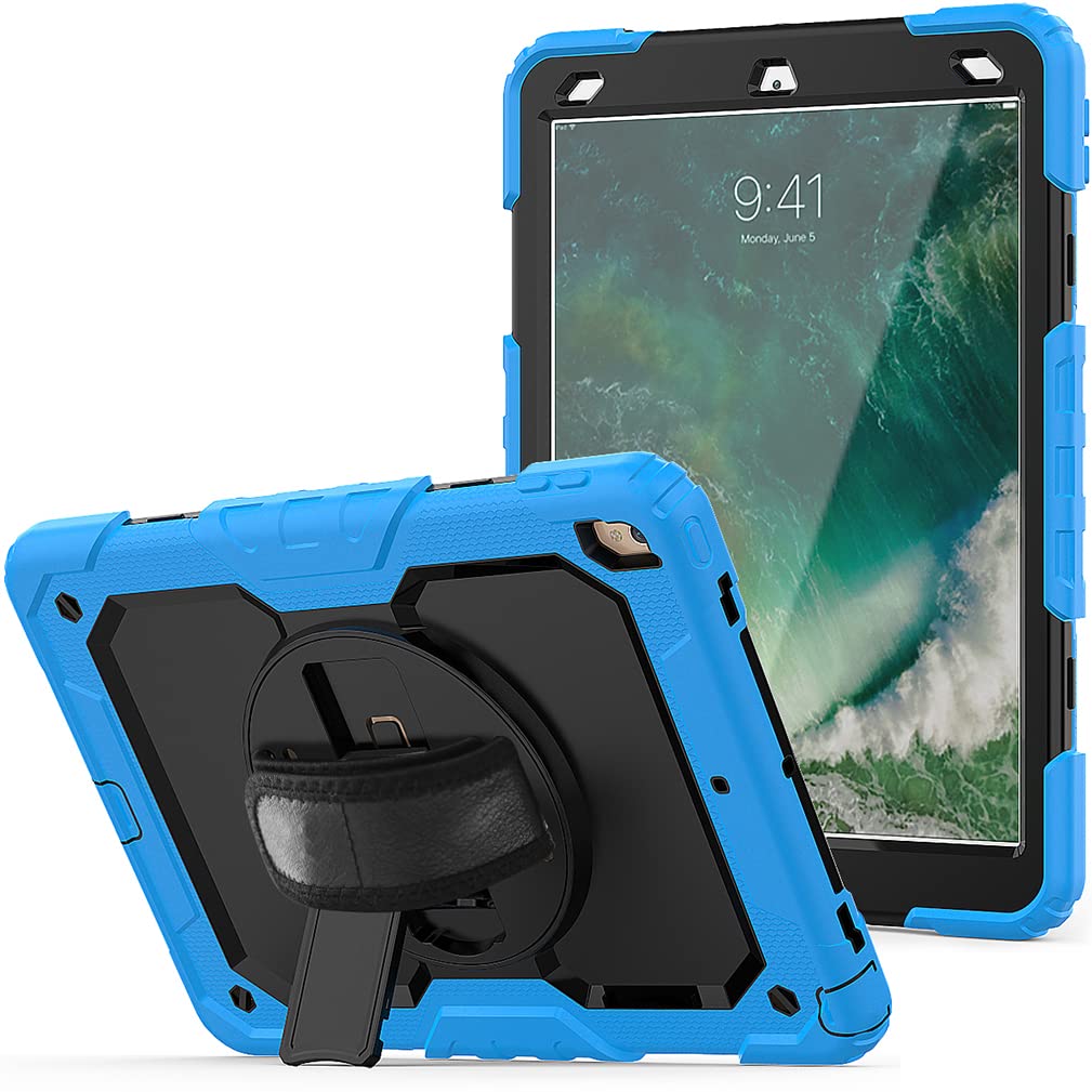 Cover Ipad 9.7 Stand Holder Custodia Rotante 360° Per IPad 10.2" 9a Gen (2021) - Pelle PU, Supporto Regolabile Apple Watch Donna - Foto 6