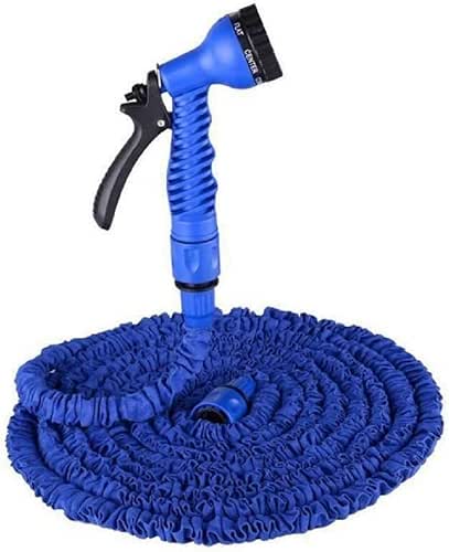 Hobby Tech Tuyau Arrosage Bleu avec Douchette 7 Multi Fonctions