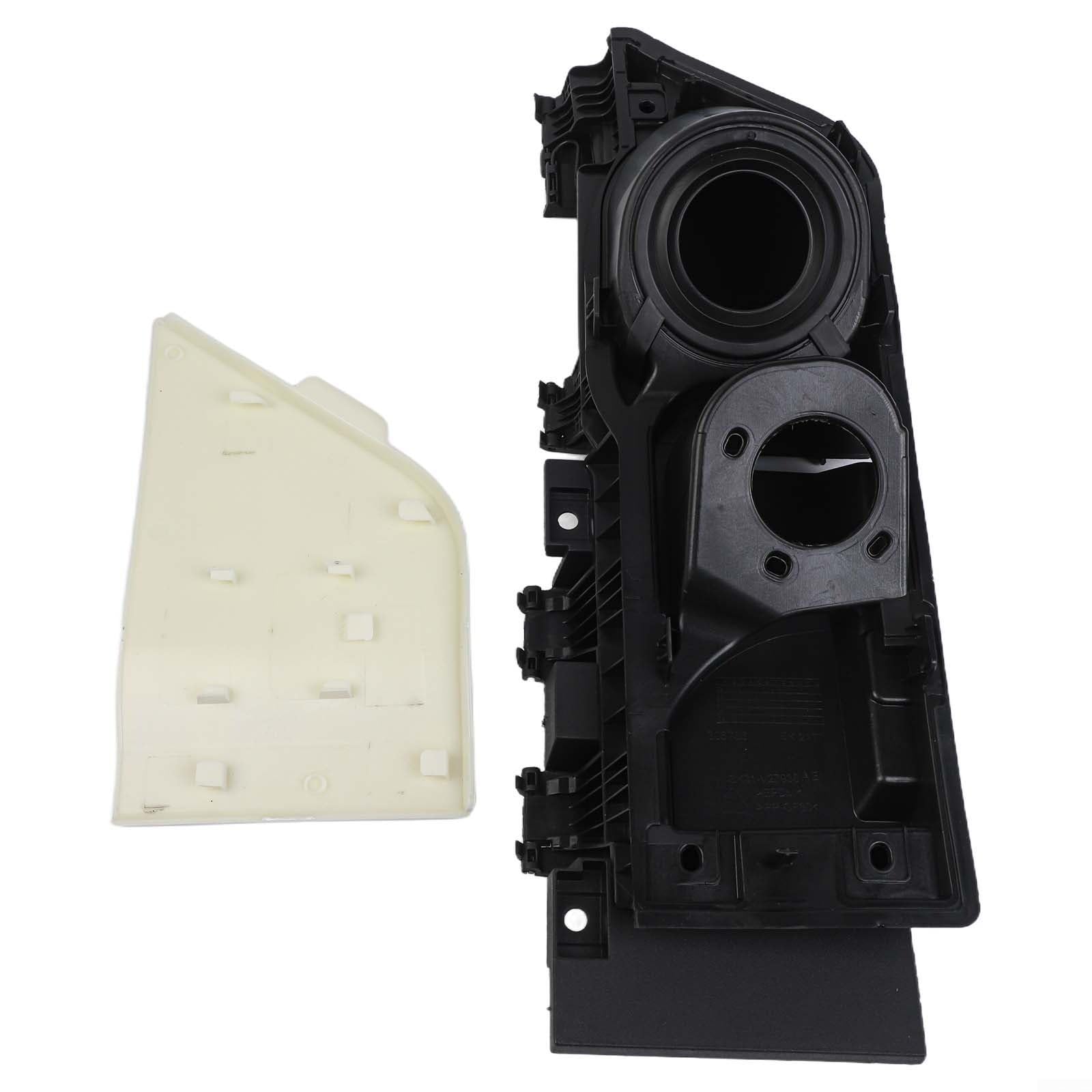 Boquilla de llenado de depósito de combustible con tapa de depósito para Ford Transit MK8 MK9 Diesel Euro 6 ABS plástico negro blanco
