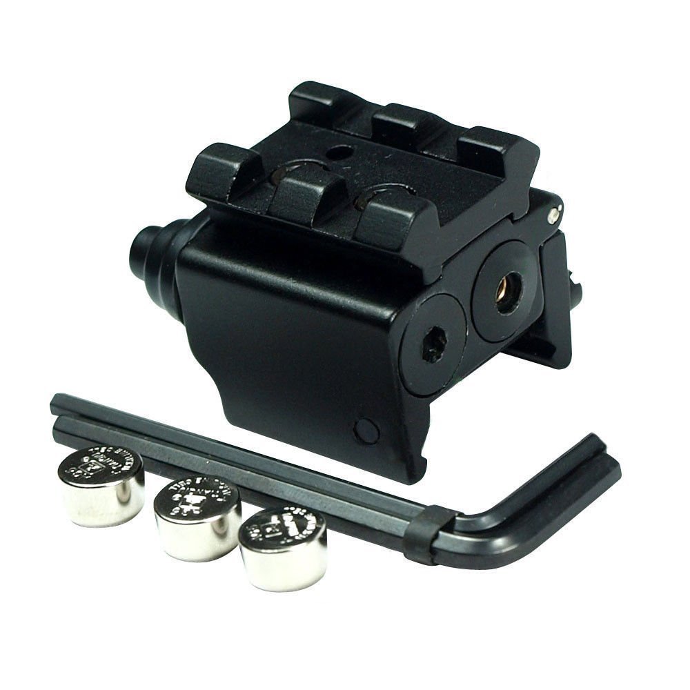 Rail mount subcompact Low Profile Red Dot Laser Sight for Pistols