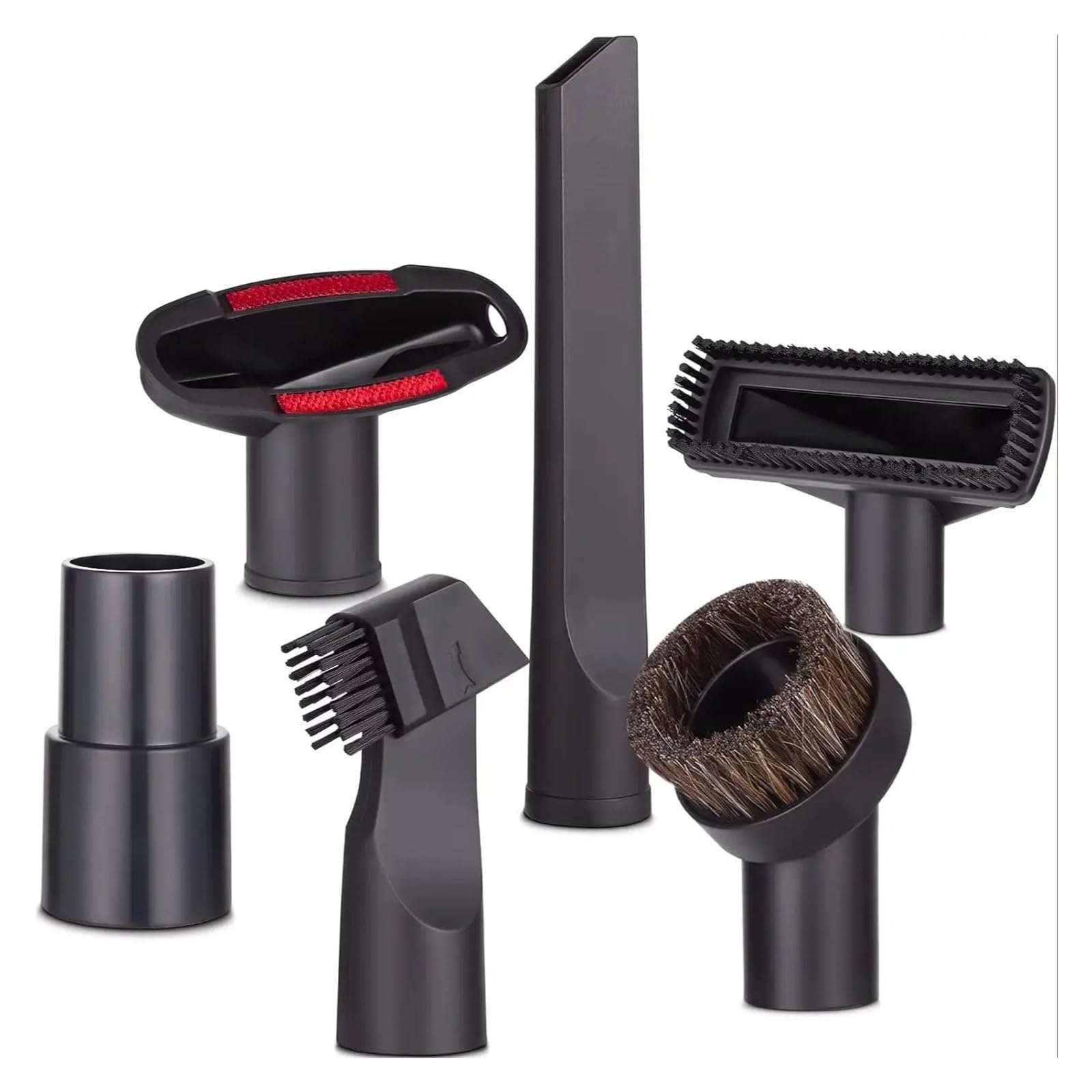 RJYEWORTV 32mm Vac Nozzle Brush Kit w/35-32mm Hose Adapter