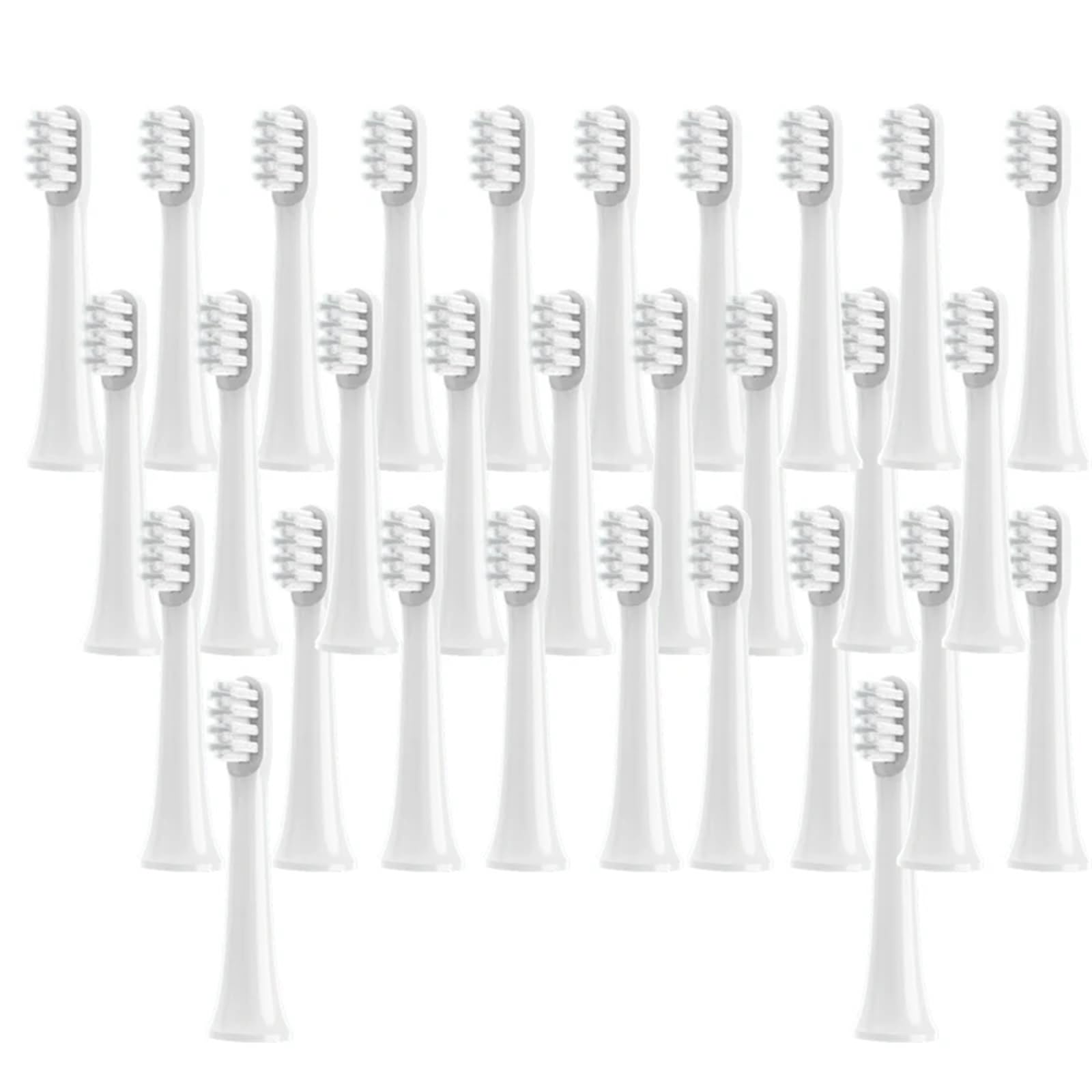 Cabezales de cepillo dental, compatible con Xiaomi, T100, 30 piezas | Cabezales de cerdas suaves para cepillo eléctrico, adultos(T100-30pcs)