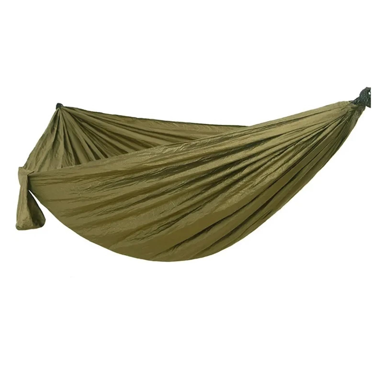 Hammocks, 2Pcs Double Camping Hammock,Portable Tree Straps Hammock, Travel Hammock, Lightweight Parachute Hammocks,for Outside(Army Green)