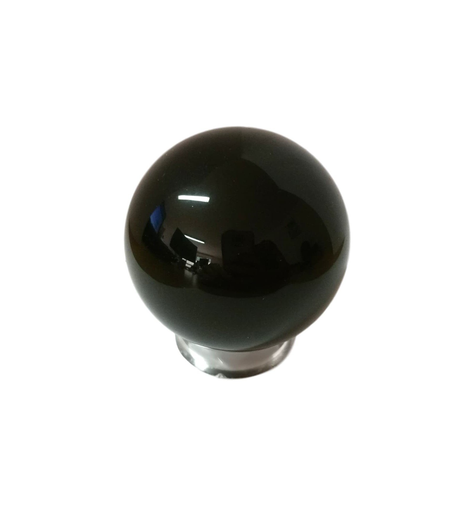 WLM Sphère en Obsidienne œil Celeste 4 cm