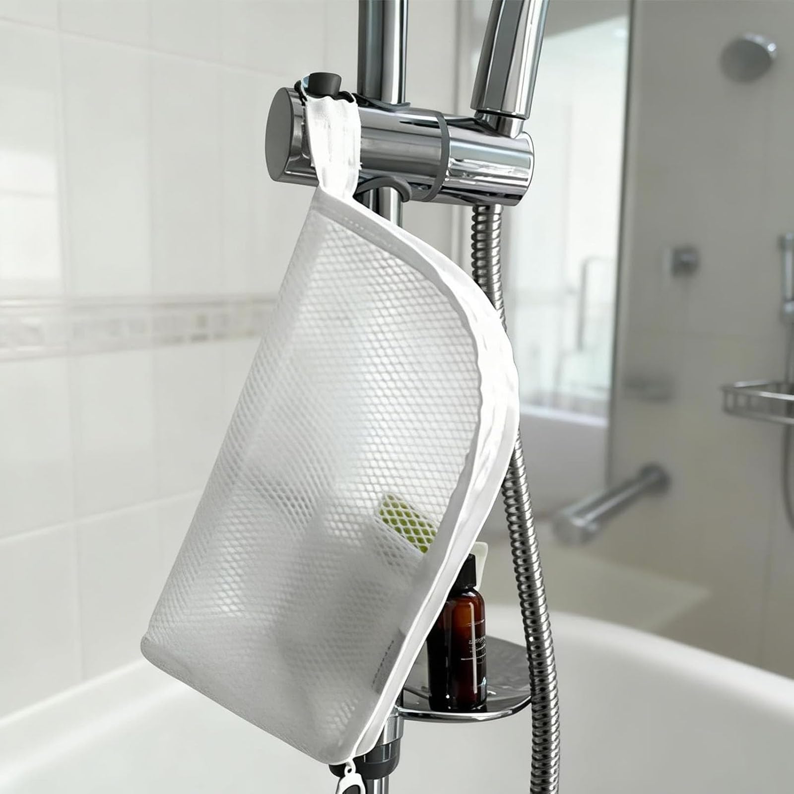 Neceser de pie portátil de malla EVA, organizador de cosméticos independiente, impermeable, plegable, transparente, para viajes, almacenamiento de cepillos de dientes de baño