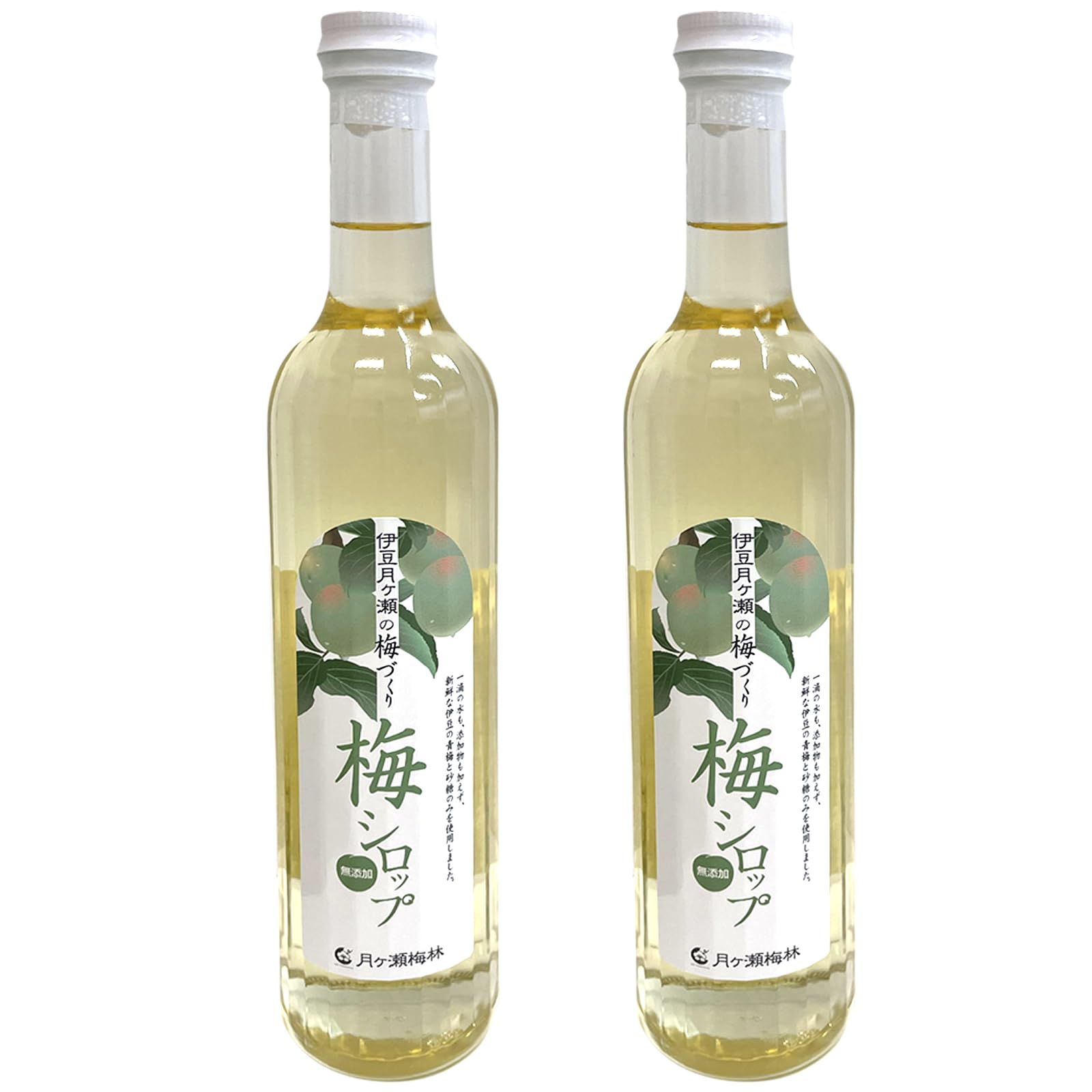 無添加梅シロップ　300ml×6本　伊豆　月ヶ瀬 本州・四国は送料無料】伊豆 月ヶ瀬 梅シロップ 300ml 6本セット