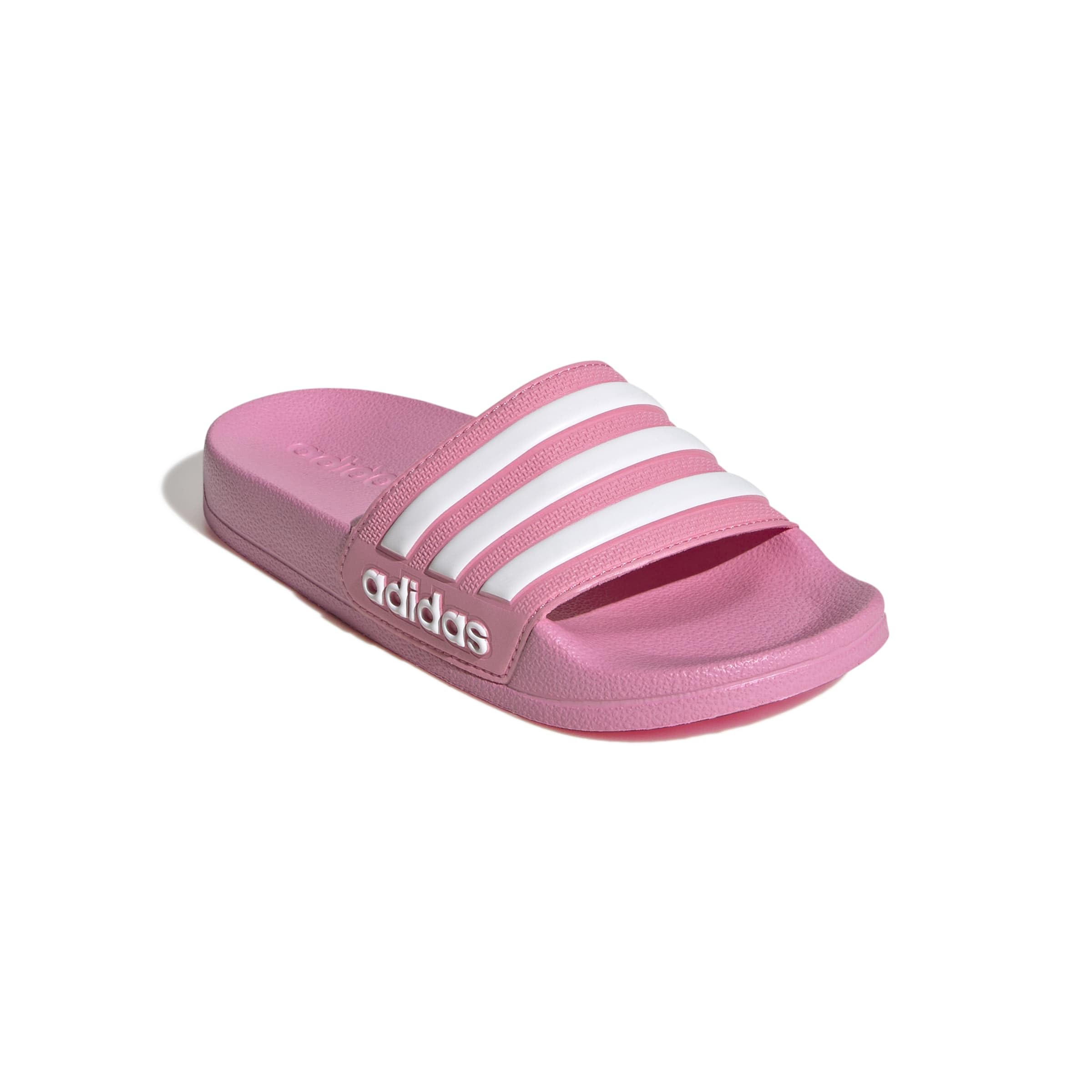 adidas Unisex niños ADILETTE SHOWER SLIDES, bliss pink/ftwr white/bliss pink, 33 EU