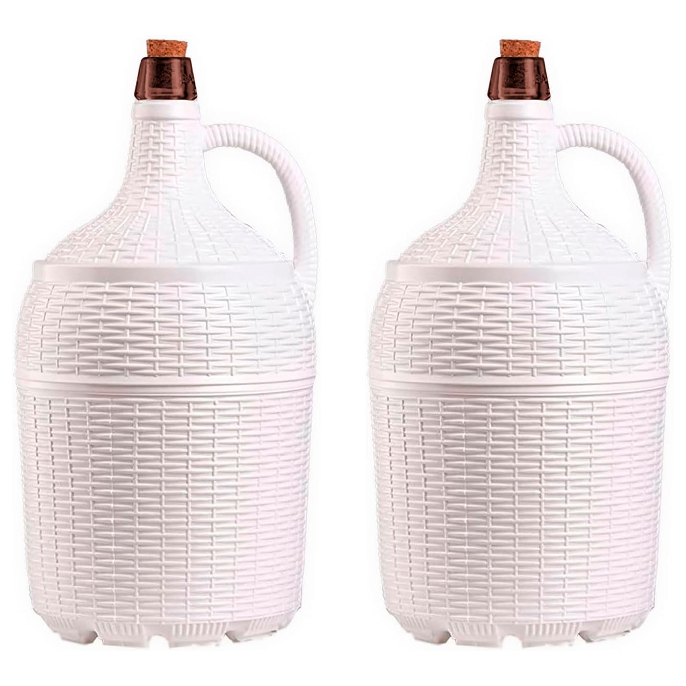 Tradineur - Contenitore per il pranzo in vetro rotondo, con coperchio in plastica, diametro 18 cm, altezza 7 cm, con coperchio blu. Contenitore per conservare alimenti con capacità di 160 cl