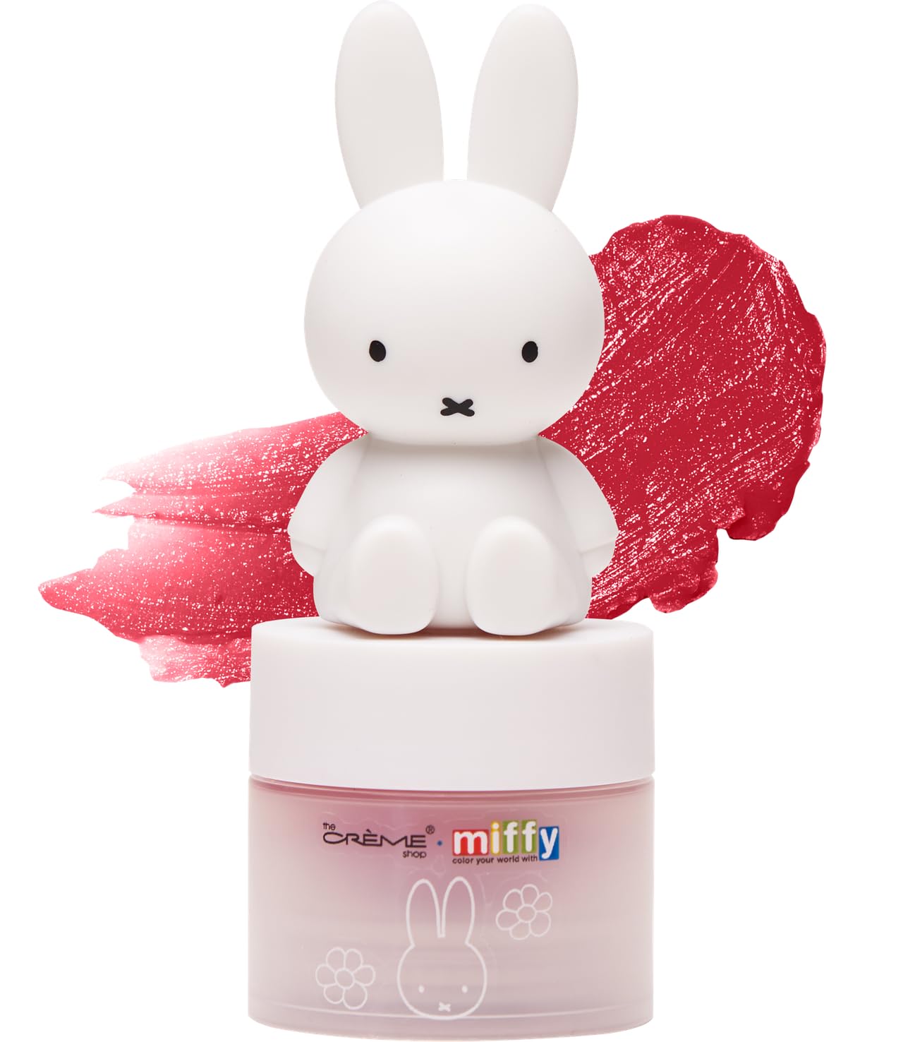 The Crème Shop Miffy Tinted Lip Balm with HA and Murumuru- Amazing Apple