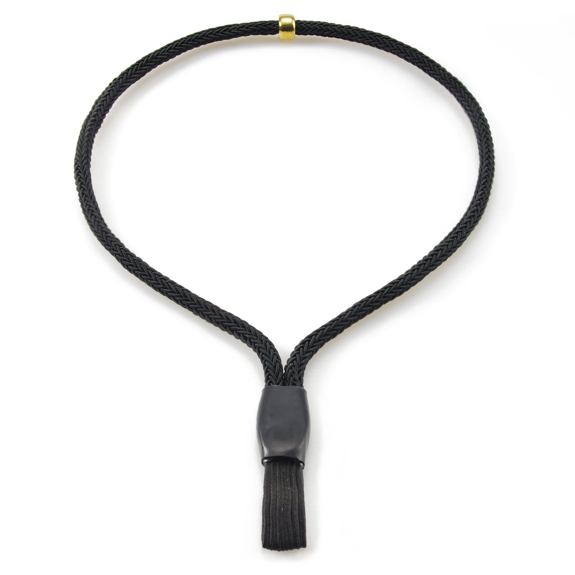 Cane Straps for Wrist, Handmade Walking Canes and Walking Stick Wrist Strap, Set of 2 Pcs. (Black)