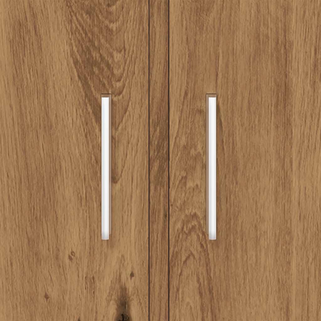 vidaXL Support d'aquarium Chêne Artisanal 101 x 41 x 58 cm Bois
