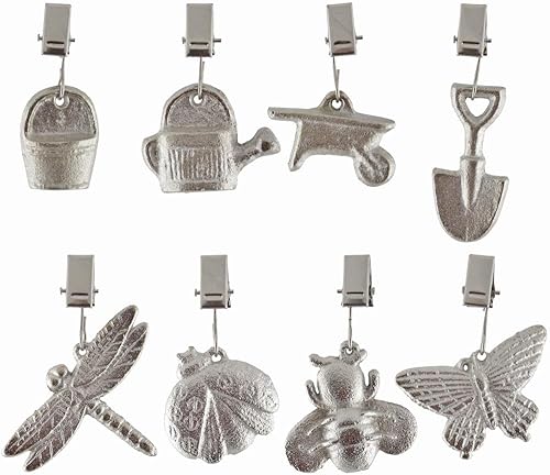 Esschert Design TW31 - Juego de 8 pesos para manteles