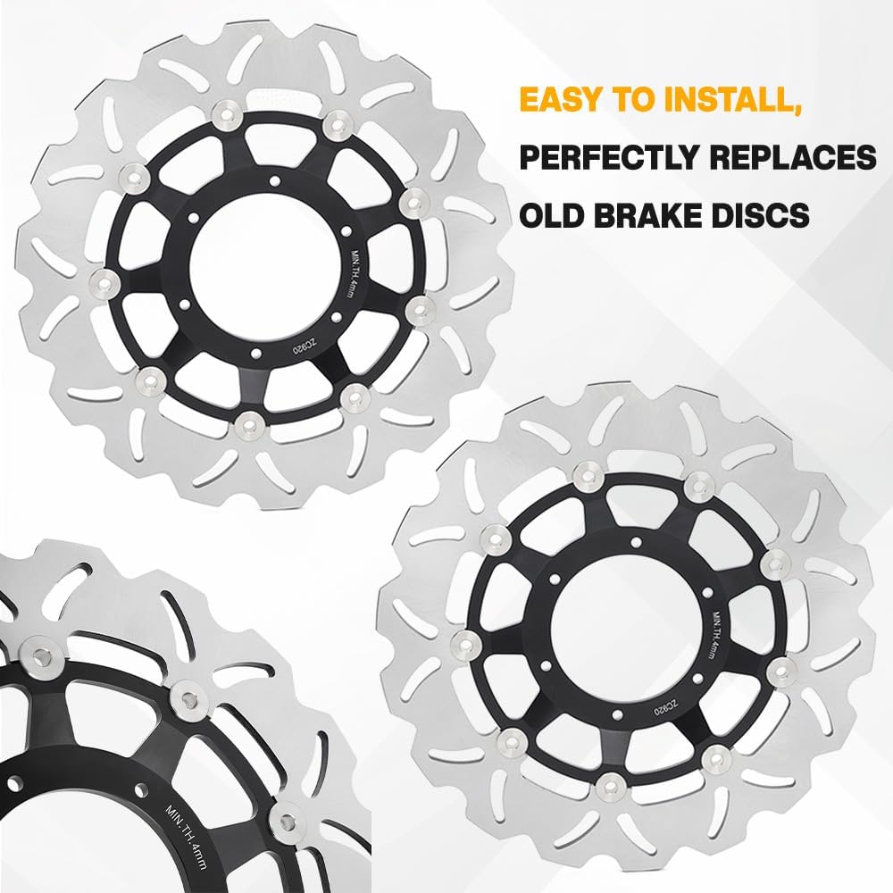 Amazon.com: SFriding Front Brake Disc Rotors for Honda CBR 600 RR