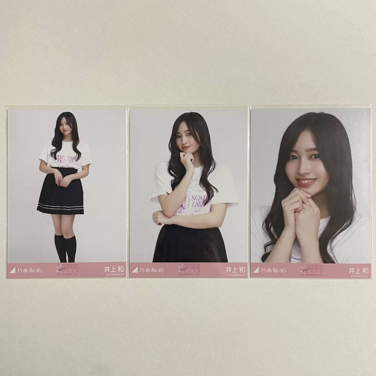 Amazon.co.jp: 乃木坂46 井上和 11thBDライブ 5期Tシャツ 生写真