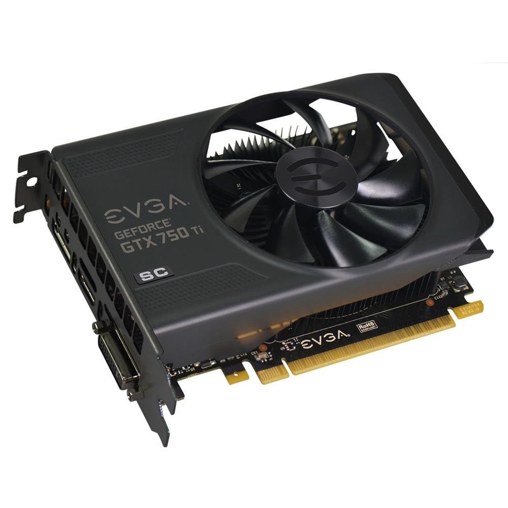 EVGA GeForce GTX 750Ti Superclocked 2GB GDDR5 Graphics Card 02G-P4-3753-KR
