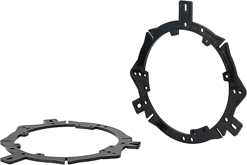 Scosche SAC656 - Adaptadores de altavoz de 6.5 a 6.75 pulgadas compatibles con determinados vehículos Chrysler, Dodge, Jeep y Plymouth 1988-19,