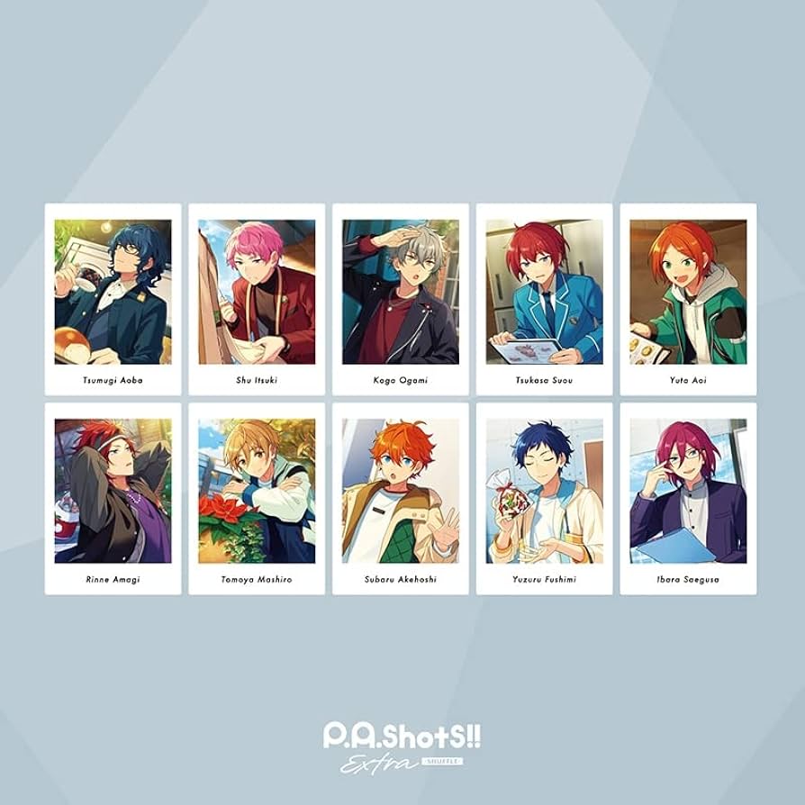 あんスタ エス ぱしゃっつ 150枚セット P.A.shots!! Extra -SHUFFLE- Action（BOX） – pattythree公式