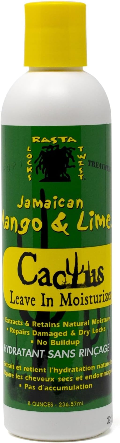 Cactus Leave-In Moisturizer – Hydrating & Conditioning Hair Treatment for Locs, Twists & Natural Hair – Repairs Dry, Damaged & Thinning Locks – 8 oz