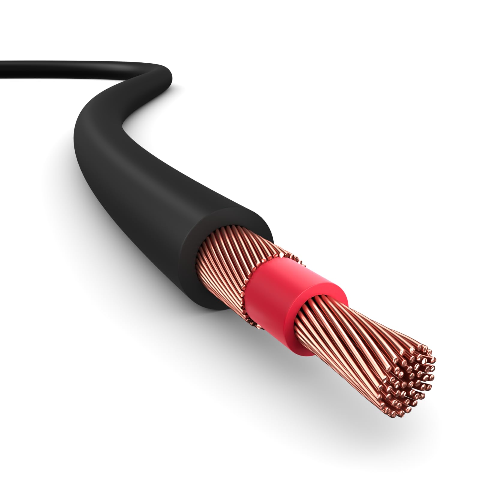PAXO Câble Haut-Parleur Coaxial 10m 2x1.5mm² OFC Cuivre Pur - Hi-Fi Flexible Et Anti-Interférences