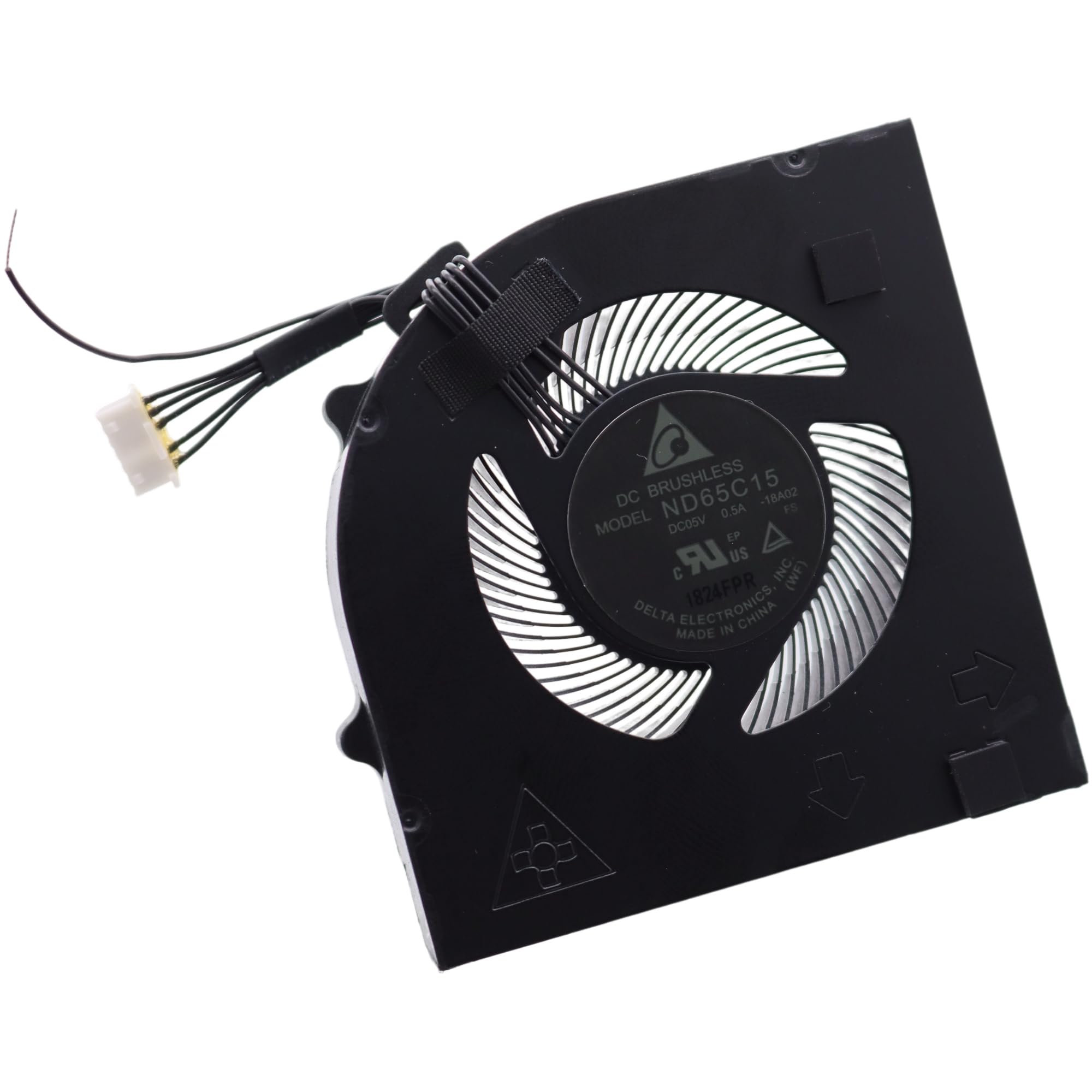 Deal4GO - Ventola di raffreddamento CPU lato sinistro ND65C15-18A02 ND65C13-18L27, ricambio per Lenovo Thinkpad P72 P73