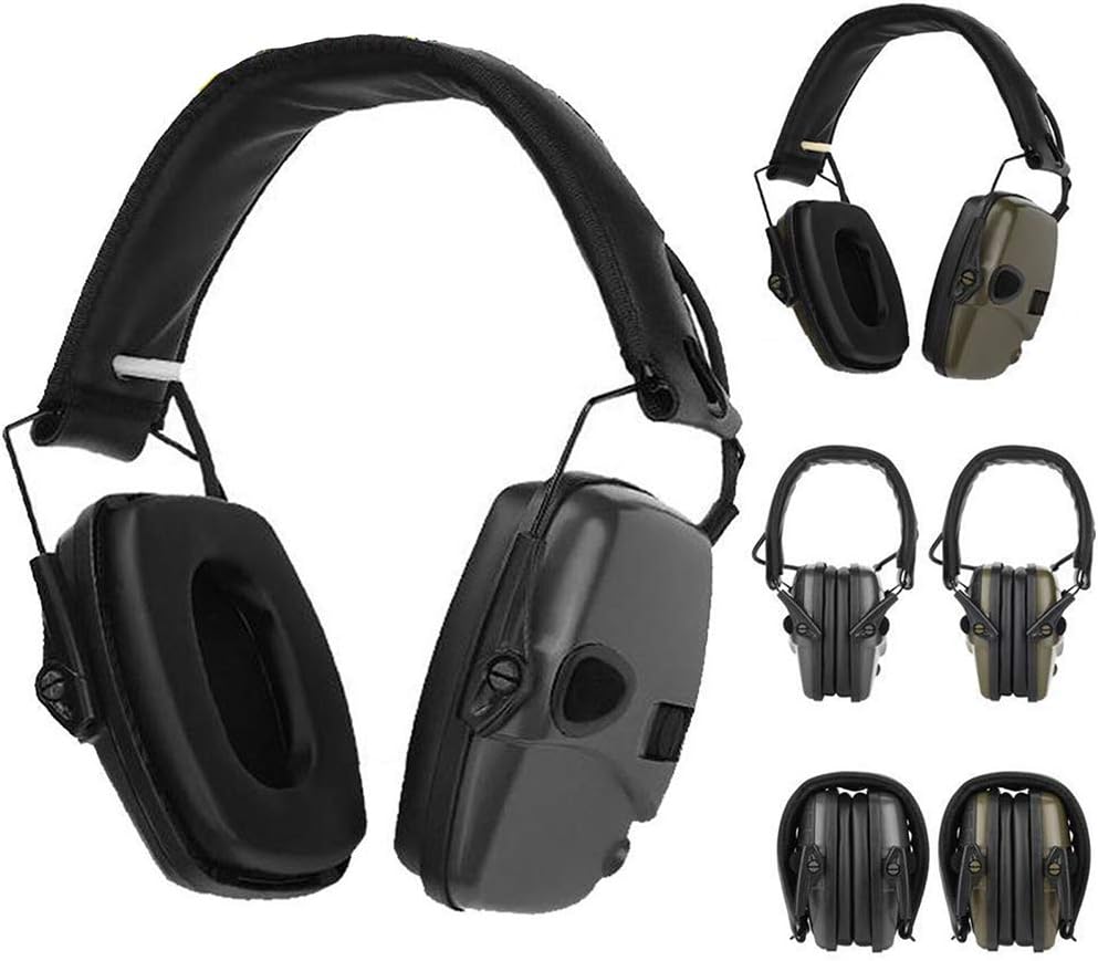 protezione per le orecchie a basso profilo per il tiro