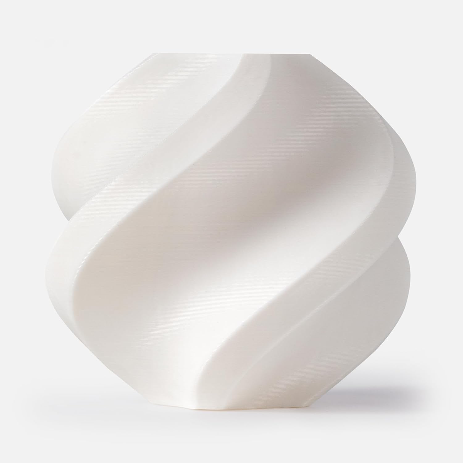 Bambu Lab ABS Filament 1.75mm 1kg Spool - High-Strength, Heat-Resistant 3D Printer Filament, Durable, Low Warp, Compatible with Bambu Lab & Most FDM 3D Printers, White (40100) - Spool