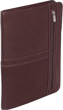 Piel Leather Three-Way Envelope Padfolio, Chocolate, One Size