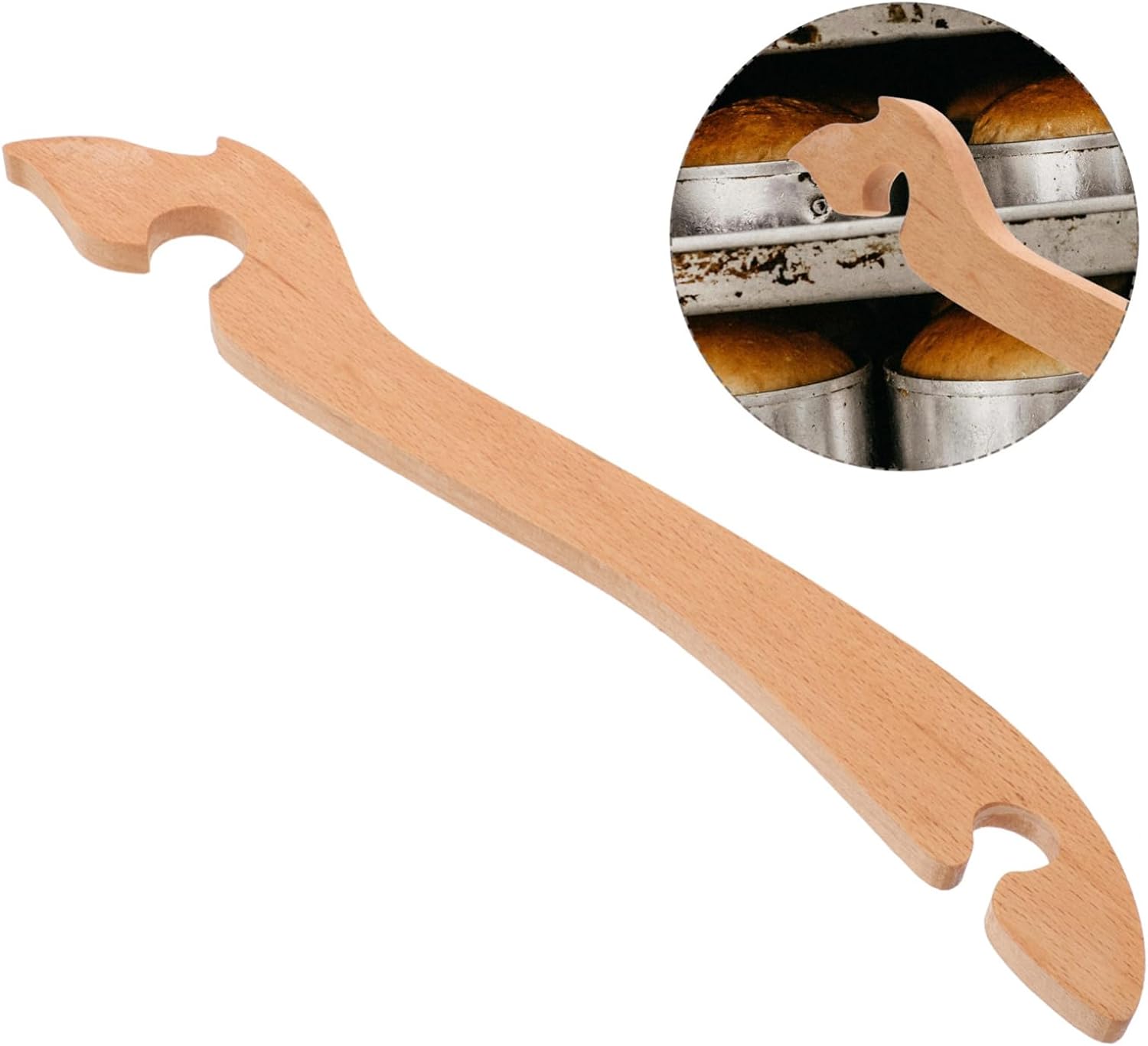 Oven Rack Puller Push Pull Stick for Oven Baking Rack Tool Heat Resistance Handheld Kitchen Gadgets