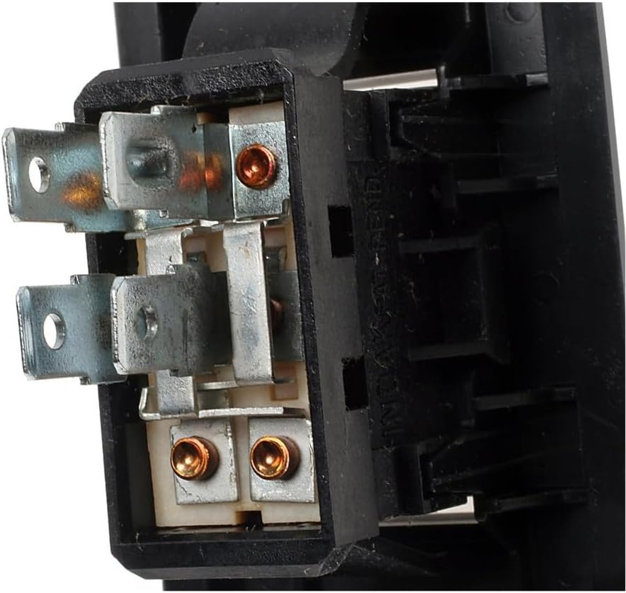 KarParts360 For Chevy V1500 Suburban/V2500 Suburban 1990 1991 Fuel Tank Selector Switch | Plastic | Black | Blade Terminal | Male Connector | Male Terminal | Replacement For 19244972, 15599081