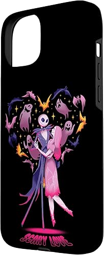Vista 20 de iPhone 12 Pro Max Disney The Nightmare Before Christmas Jack Sally Scary Love Case