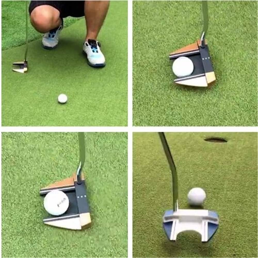 Putter de golf con eje de acero integrado CNC con cubierta para la cabeza, perfecto para hombres y mujeres