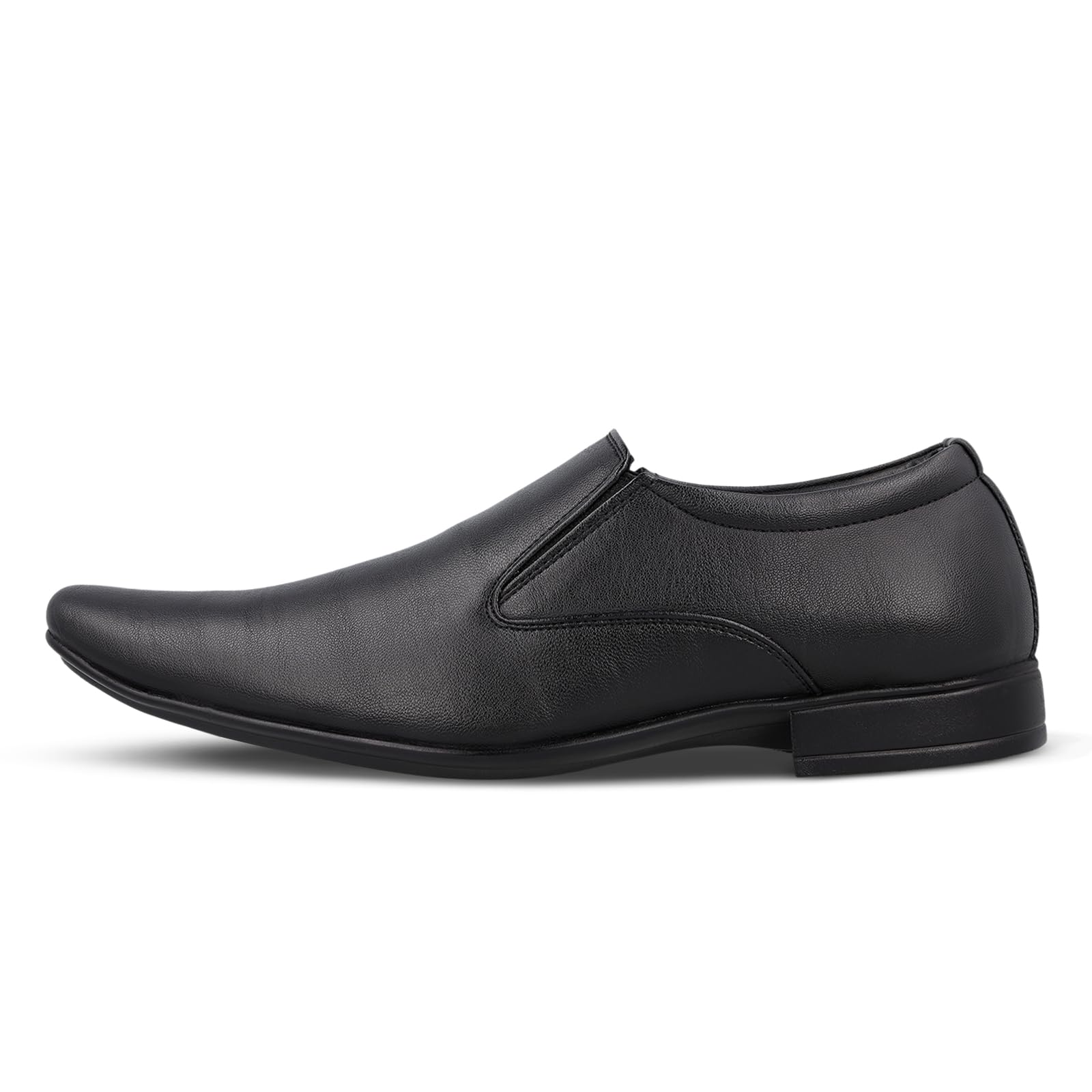 WALKAROO Formal Shoes for Men | Perfect for Formal Wear, Business Casual, College, and Parties | Slip on - Black (17101) (B0D548KDCP) Amazon Price History, Amazon Price Tracker