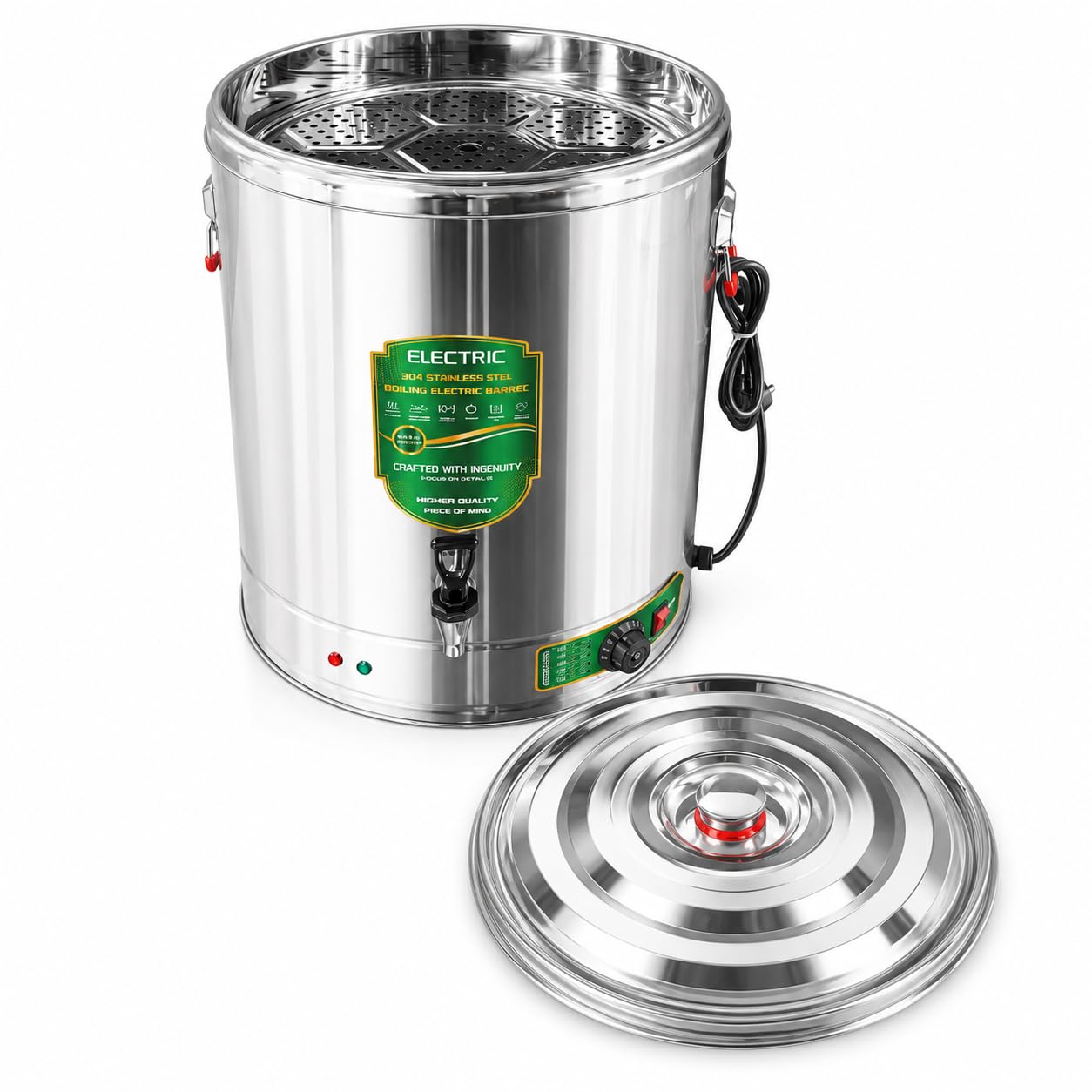 Electric 30L Corn Steamer & Water Boiler Commercial 2 in 1-picture-24