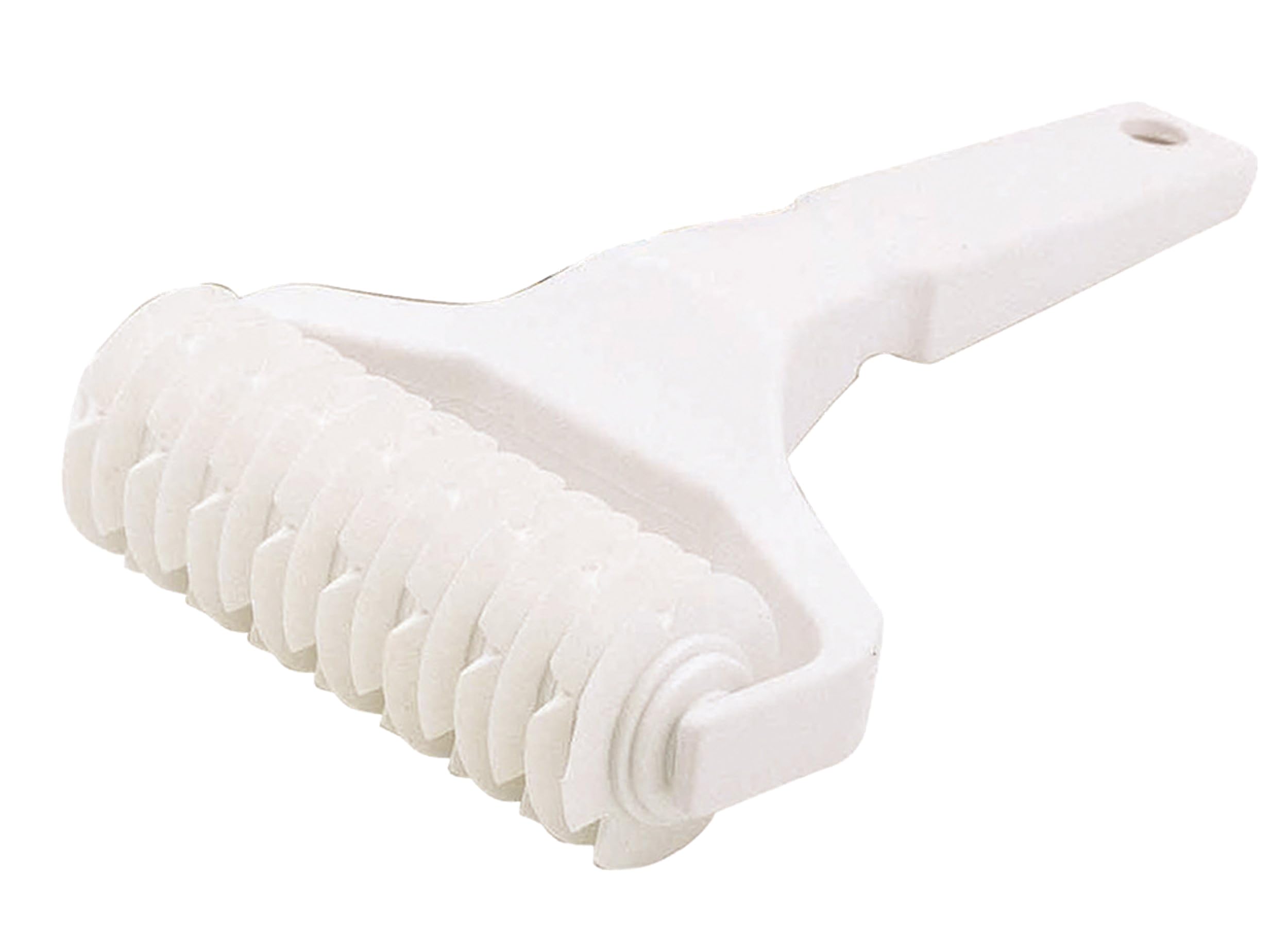 Kitchencraft White Lattice Pastry Roller - Plastic - BPA-Free - Dishwasher Safe