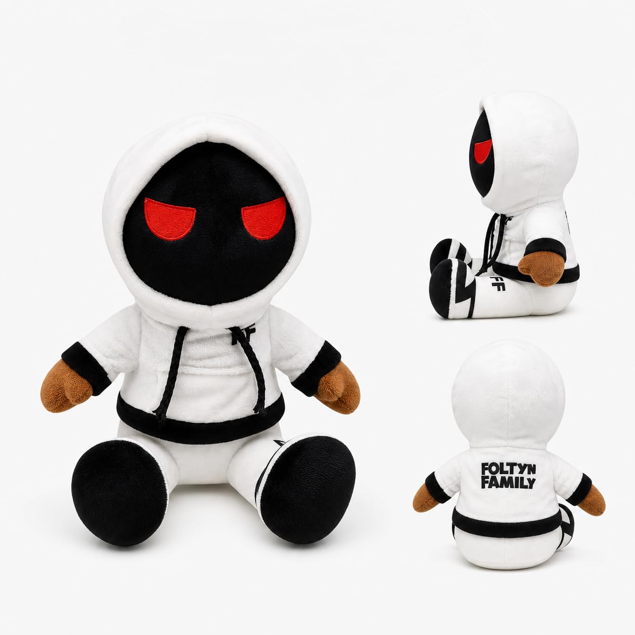 24cm Foltyn Family Detachable Hoodie Plush Toy
