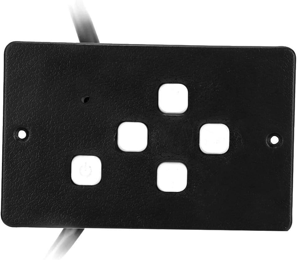 ZJchao 100W Marine Searchlight, Halogen Remote Control Spotlight, Marine Remote Control Spotlight Led with Water Proof Design and 360 Adjustable Lighting for Boat Truck Yacht12V