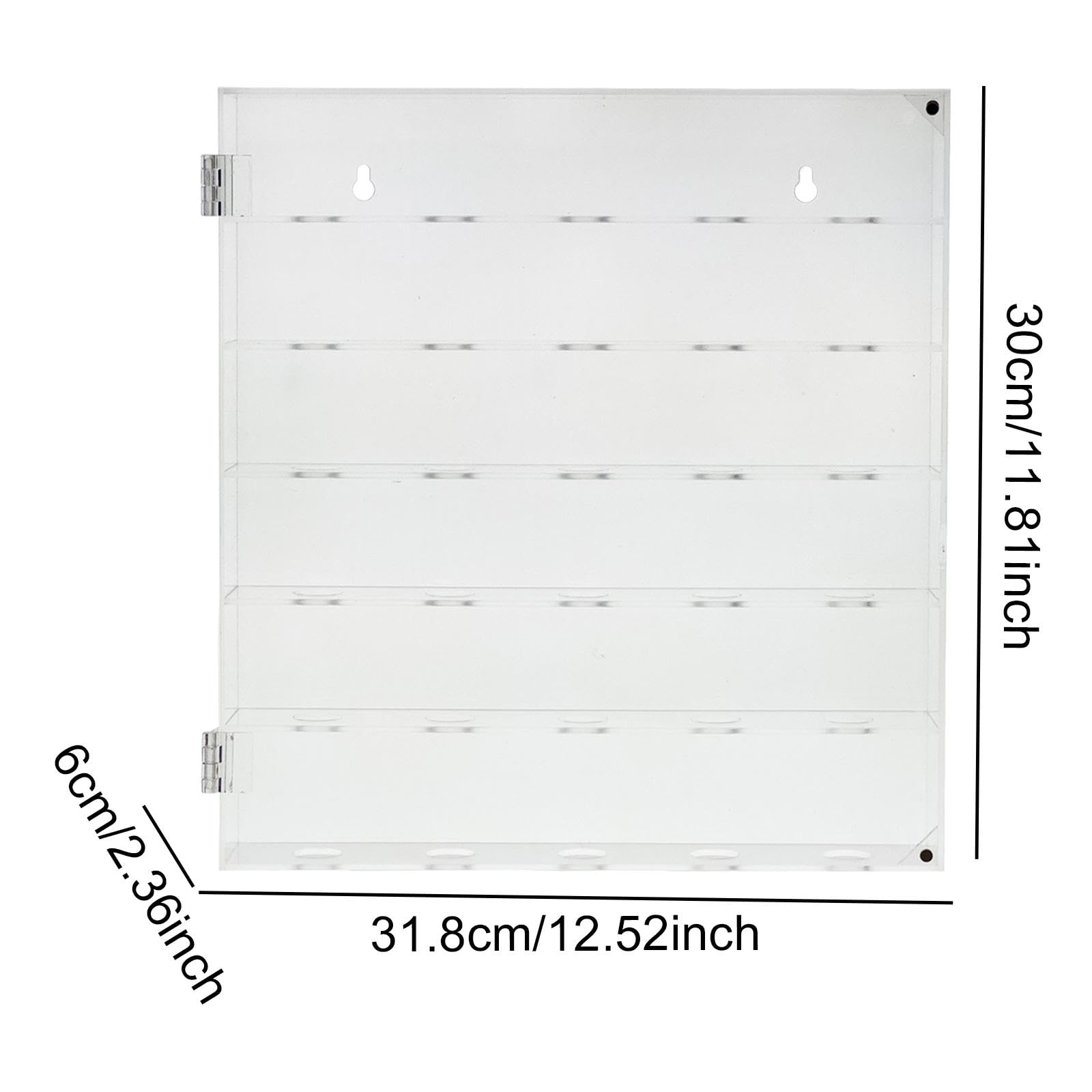 Vitrina para Pelotas de Golf, Estante para Pelotas de Tenis, Organizador de Pared para Guardar Palos de Golf.