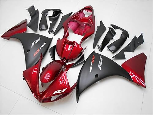 Miniatura 3 de NT FAIRING Molde de inyección rojo negro carenado apto para Yamaha 2009 2010 2011 YZF R1 Kit pintado del mercado de accesorios ABS plástico conjunto